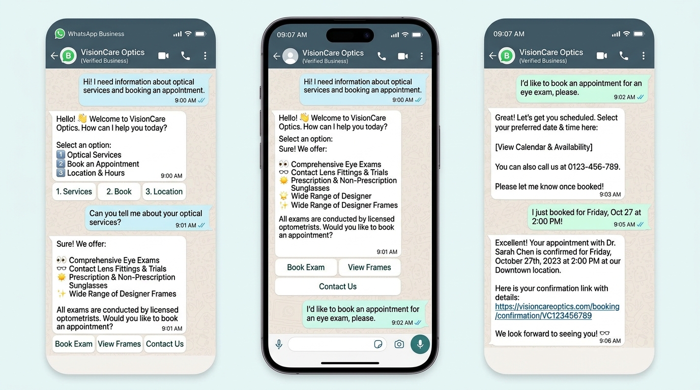 Agente IA WhatsApp Demo UI